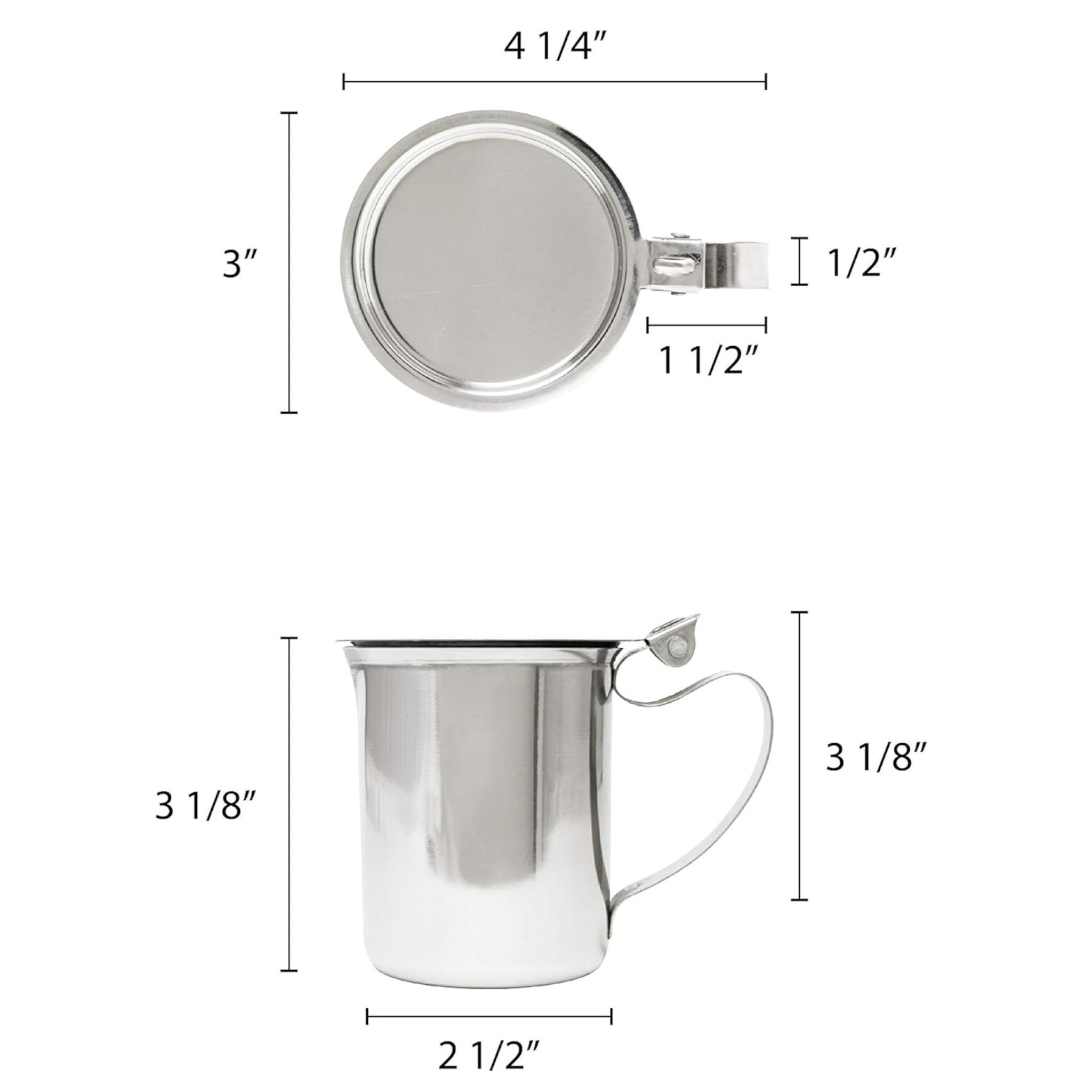 JARRITA CREMERA 10 OZ C/TAPA
