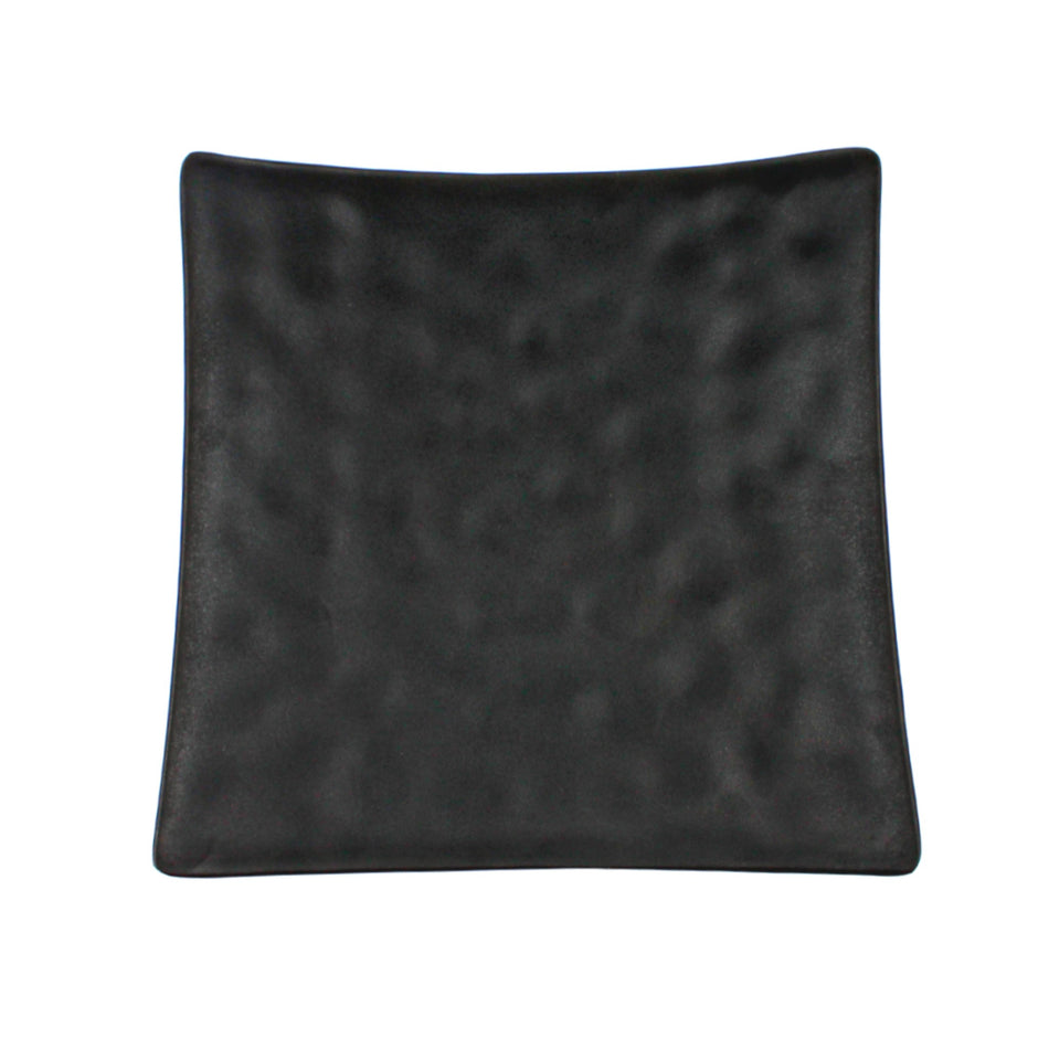 JET BLACK PLATO CUAD 24 CM