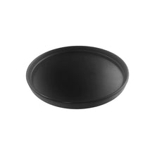 Cargar imagen en el visor de la galería, JET BLACK PLATO RED 23 CM C/CEJA
