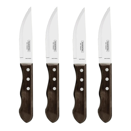 JGO. CUCHILLOS 4 PZ JUMBO POLYWOOD