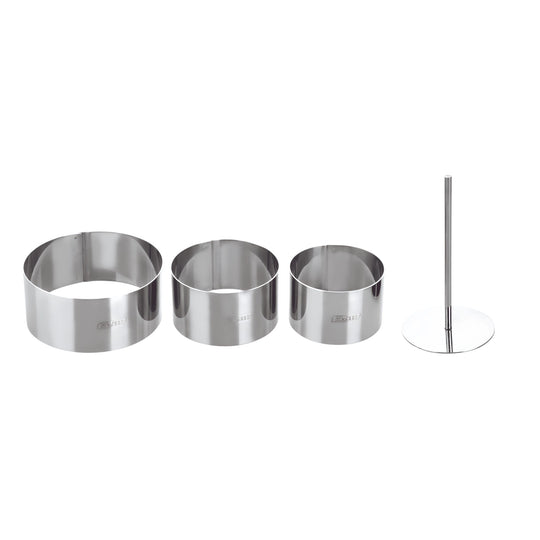 JGO 3 AROS RED 7-8-10 + PISADOR 7 CM