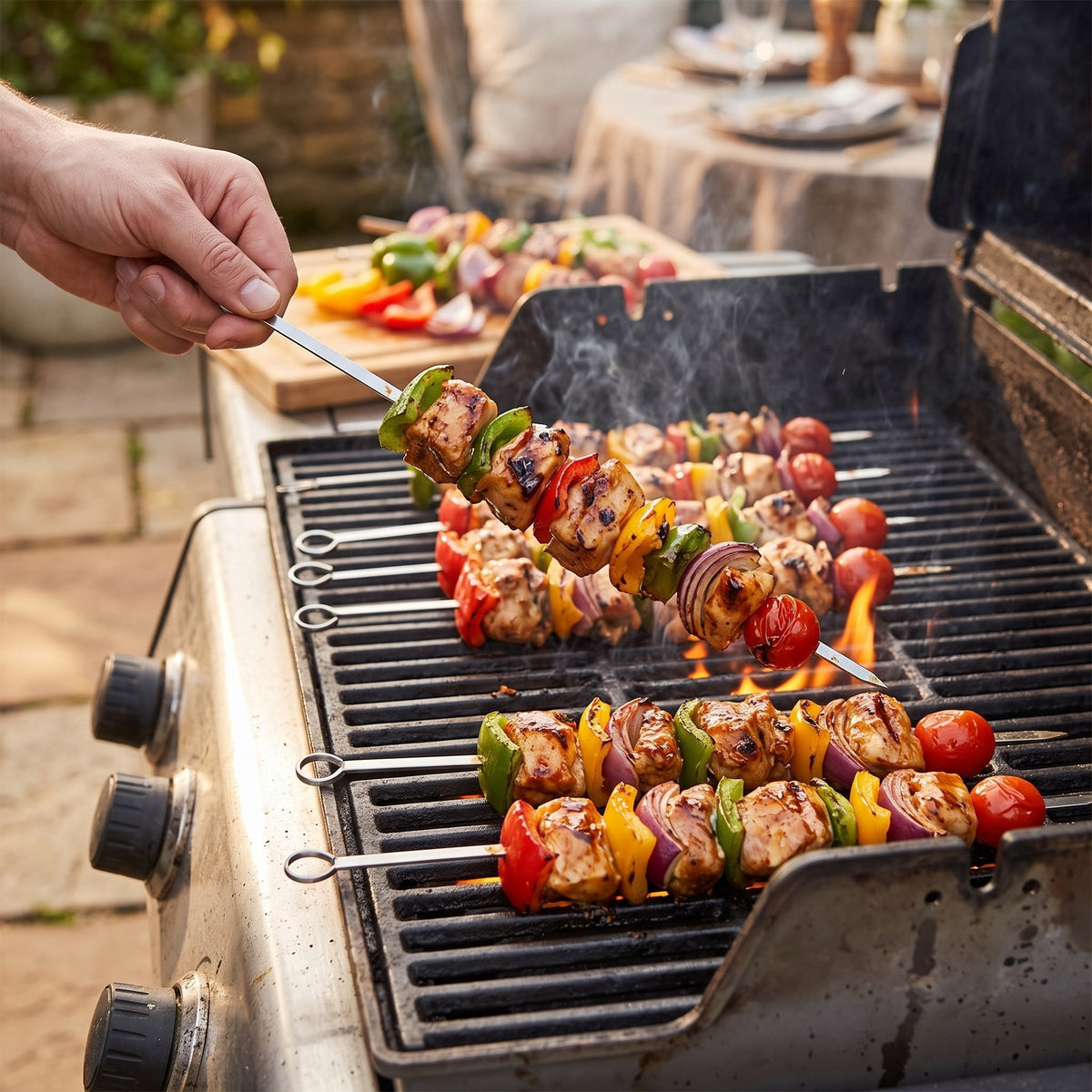 JGO 6 PINCHOS CHURRASCO 30 CM