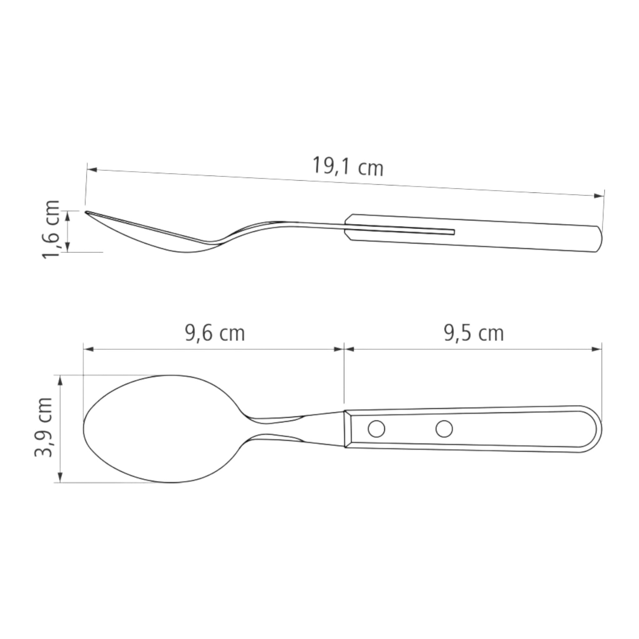 JGO DYNAMIC 3 CUCHARAS DE MESA