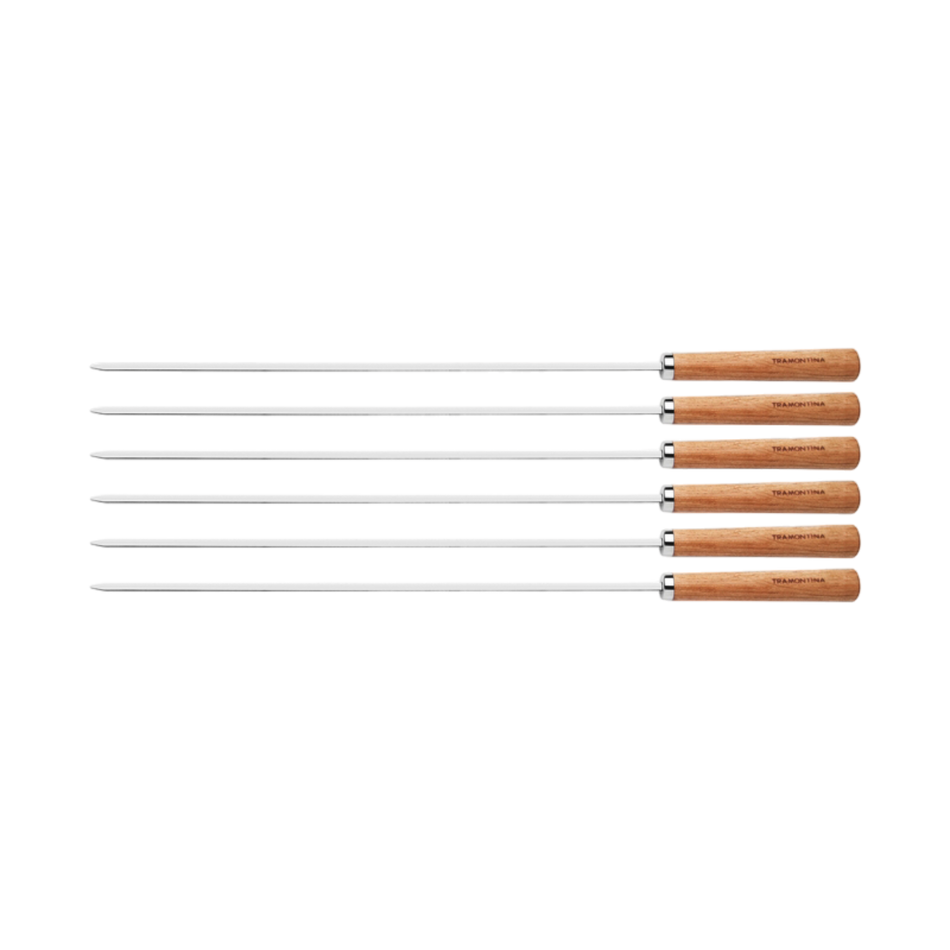 JUEGO DE PINCHOS 6 PZAS 50 CM