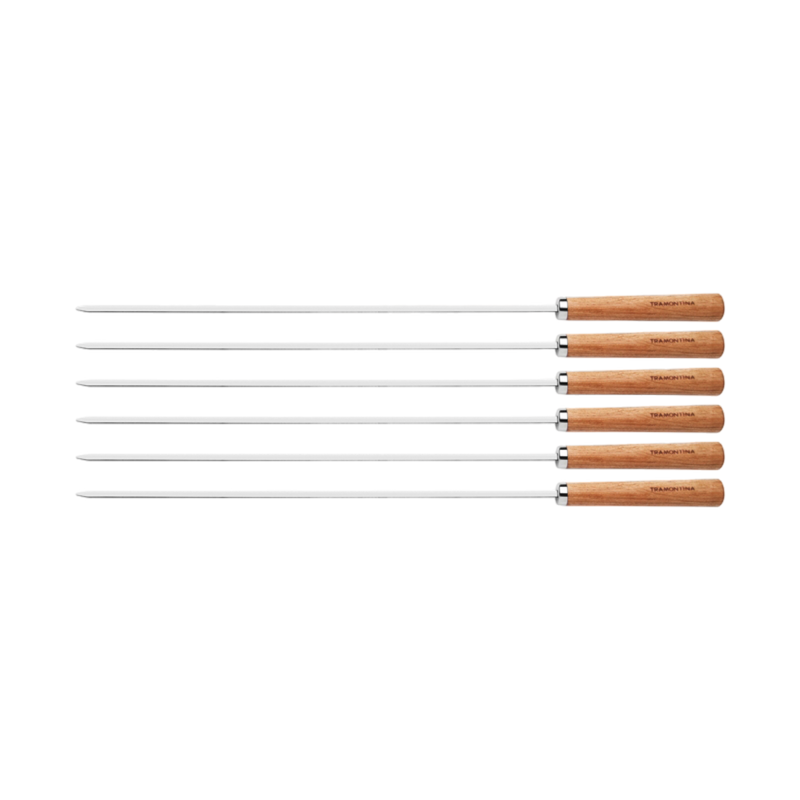 JUEGO DE PINCHOS 6 PZAS 50 CM