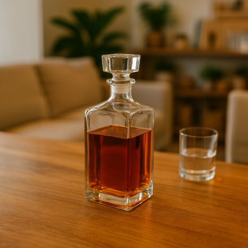 LICORERA LISA CUADRADA 1 LT ARGOS