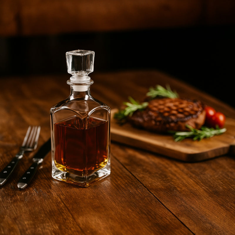 LICORERA LISA CUADRADA 1 LT ARGOS