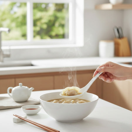 LONGEVITY CUCHARA WON TON 3/4 OZ