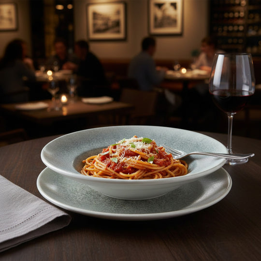 LUCA OCEAN BLUE PLATO PASTA 27 CM