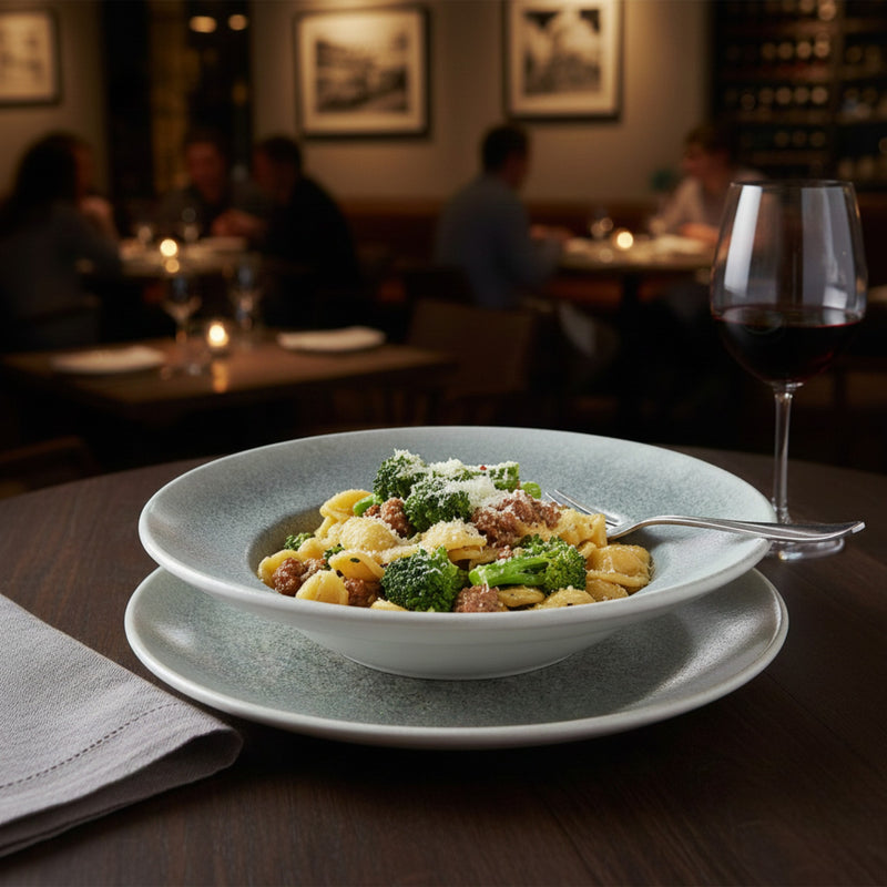 LUCA OCEAN BLUE PLATO PASTA 27 CM