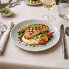 Cargar imagen en el visor de la galería, LUCA OCEAN BLUE PLATO TRINCHE 21 CM
