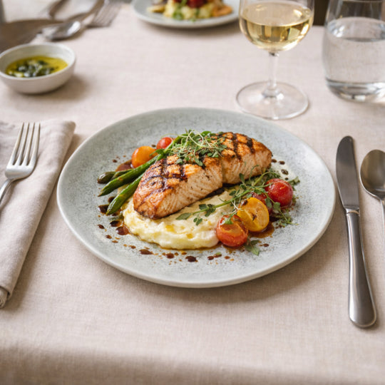 LUCA OCEAN BLUE PLATO TRINCHE 21 CM