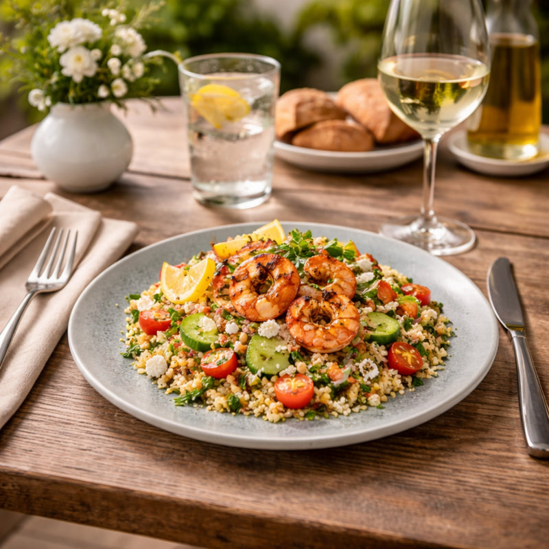 LUCA OCEAN BLUE PLATO TRINCHE 27 CM