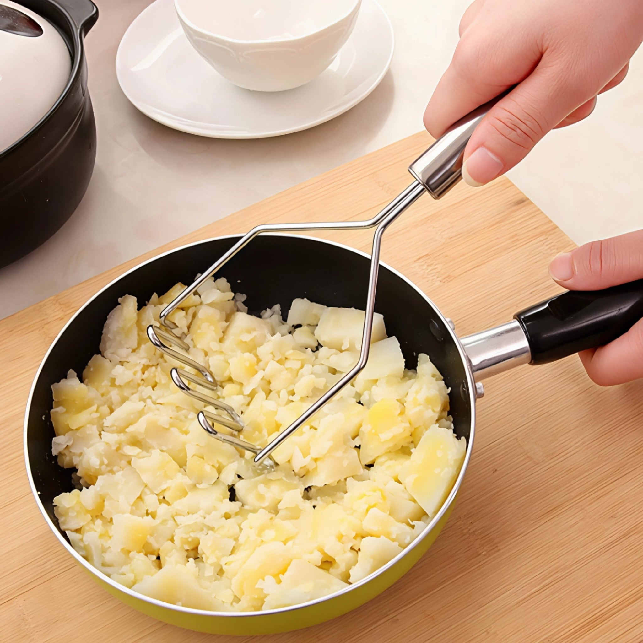 MACHUCADOR DE PAPAS 14" AC INOX