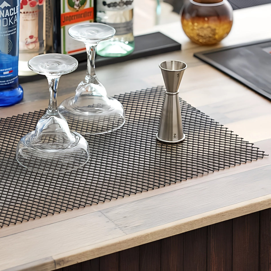 MALLA PARA BAR 60x120 CM NEGRO