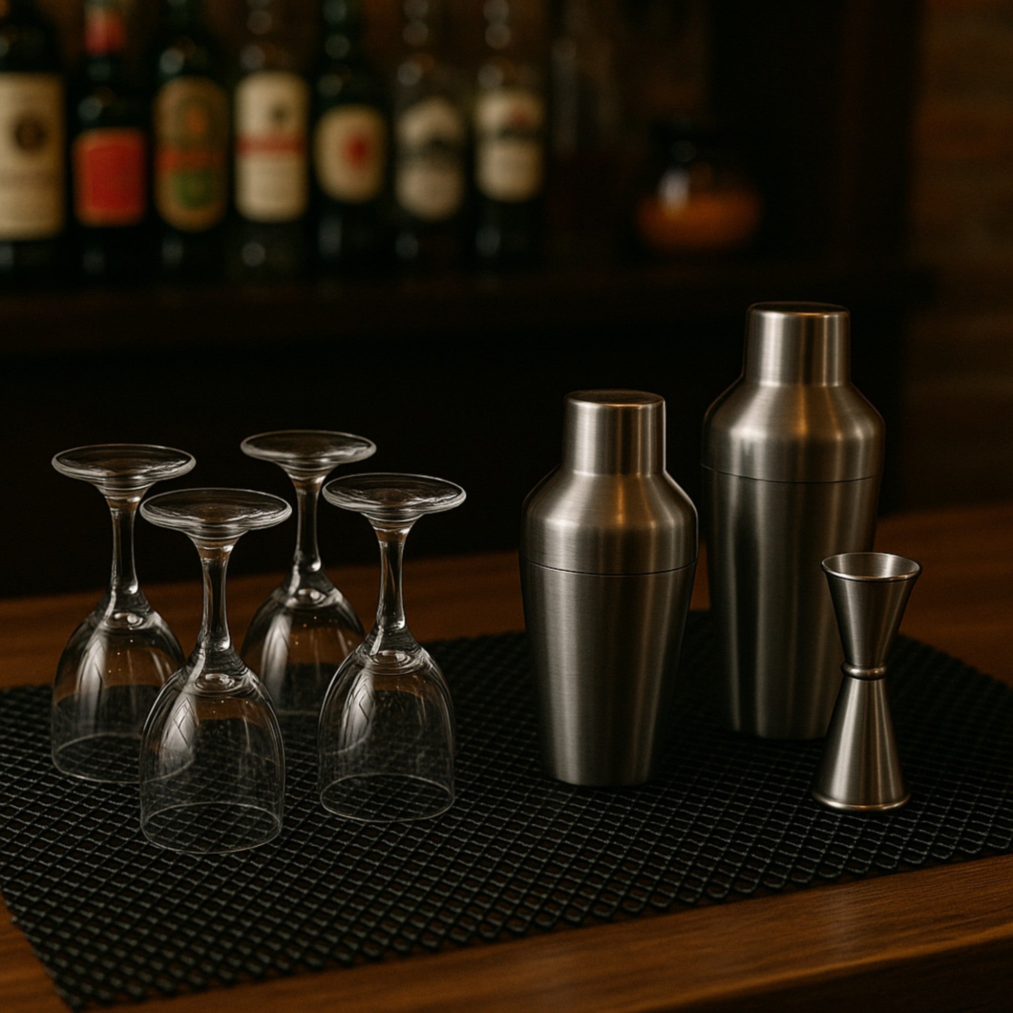 MALLA PARA BAR 60x120 CM NEGRO