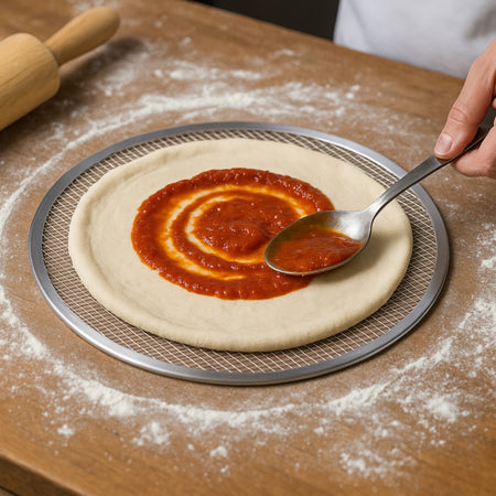 MALLA P/PIZZA 10" ALUMINIO