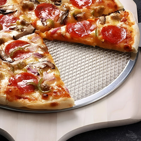 MALLA P/PIZZA 12" ALUMINIO