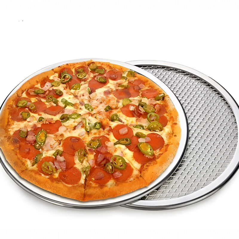 MALLA P/PIZZA 12" ALUMINIO