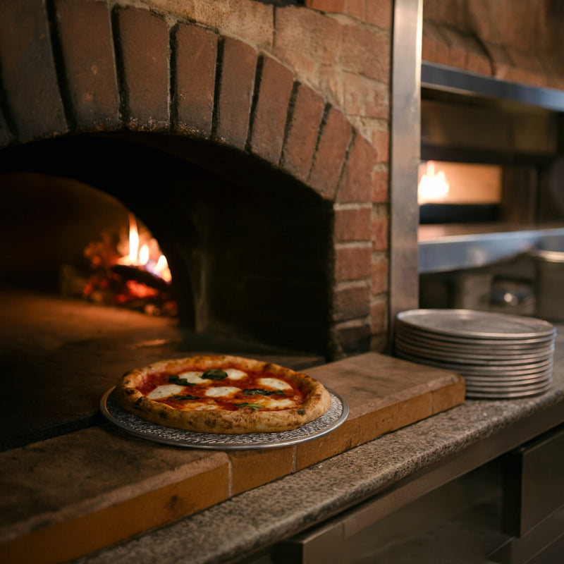 MALLA P/PIZZA 12" ALUMINIO