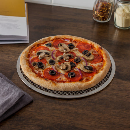 MALLA P/PIZZA 12" ALUMINIO