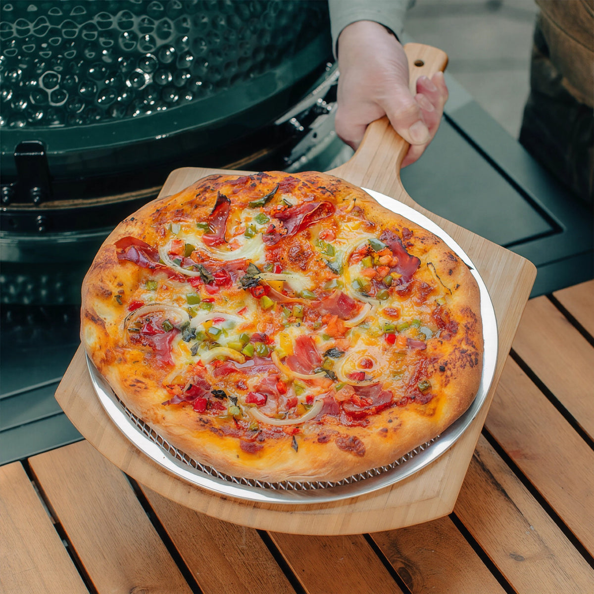 MALLA P/PIZZA 18" ALUMINIO