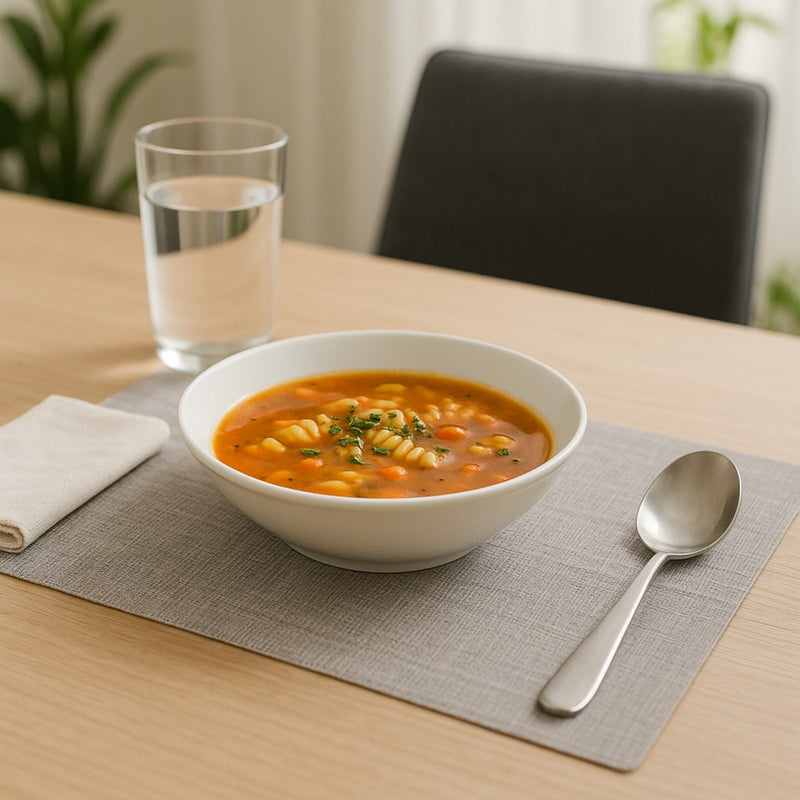 MANTEL DE VINILO GRIS CLARO PREMIUM