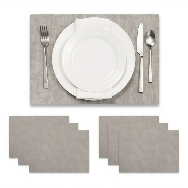 MANTEL DE VINILO GRIS CLARO PREMIUM