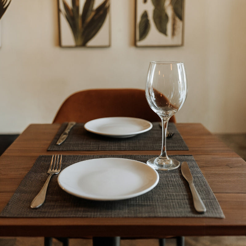 MANTEL DE VINILO GRIS OSCURO PREMIUM