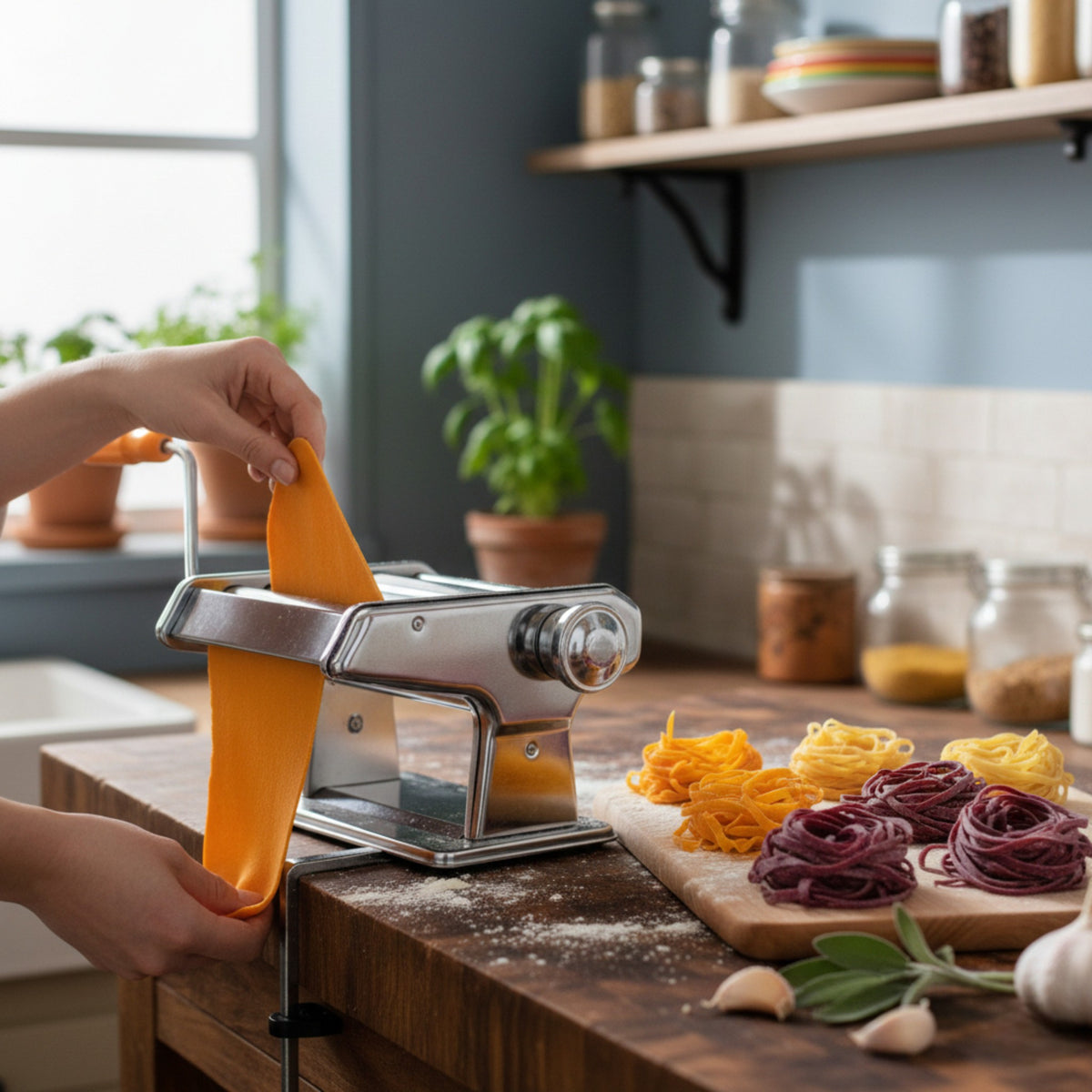 MAQUINA P/HACER PASTA MANUAL