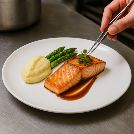 MAXFORCE PLATO RASO 27 CM BLANCO