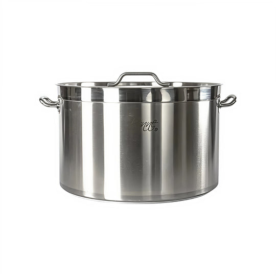 MEDIA OLLA AC INOX 40 LT C/TAPA