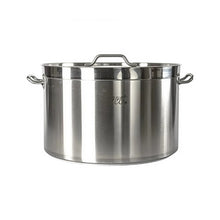 Cargar imagen en el visor de la galería, MEDIA OLLA AC INOX 60 LT C/TAPA
