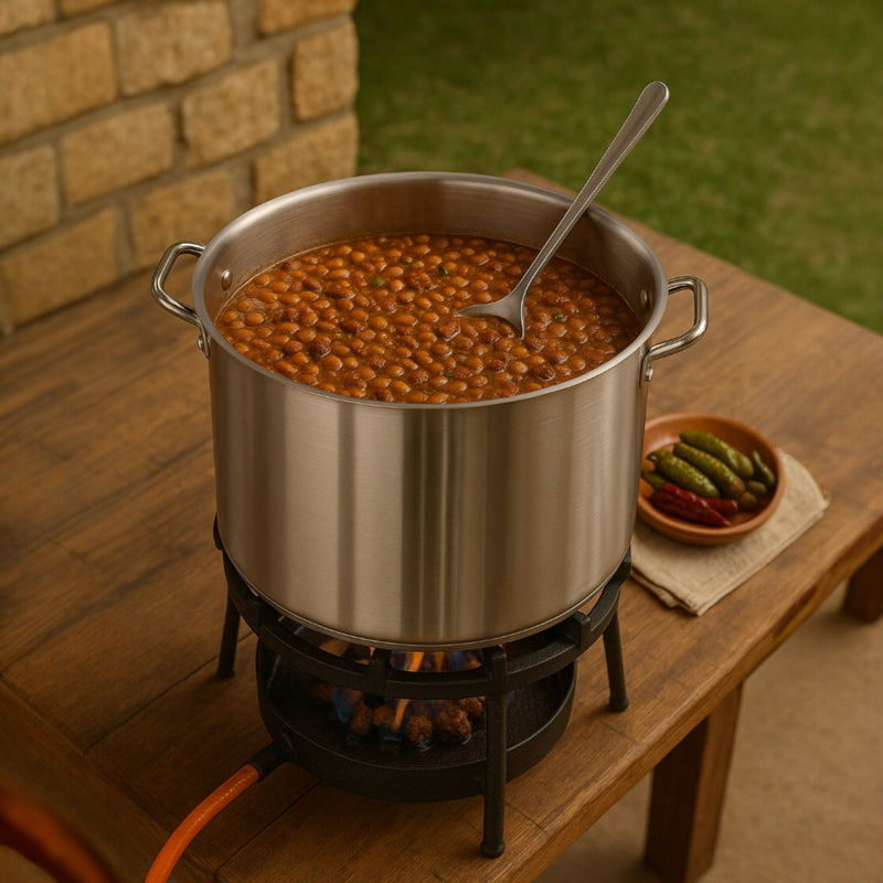 MEDIA OLLA AC INOX 60 LT C/TAPA