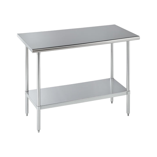 MESA DE TRABAJO 60x120x86 CM AC INOX