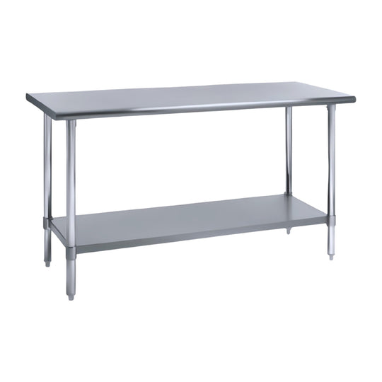MESA DE TRABAJO 60x150x86 CM AC INOX