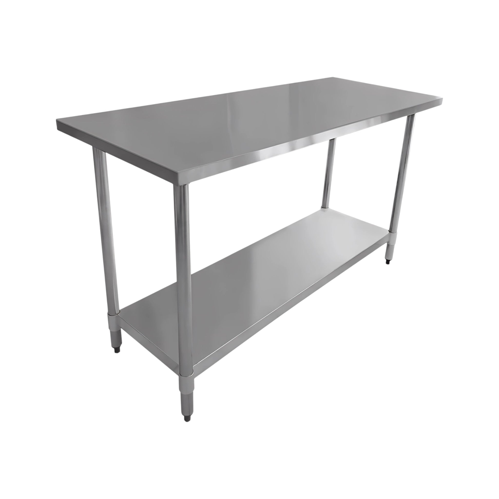 MESA DE TRABAJO 60x150x86 CM AC INOX