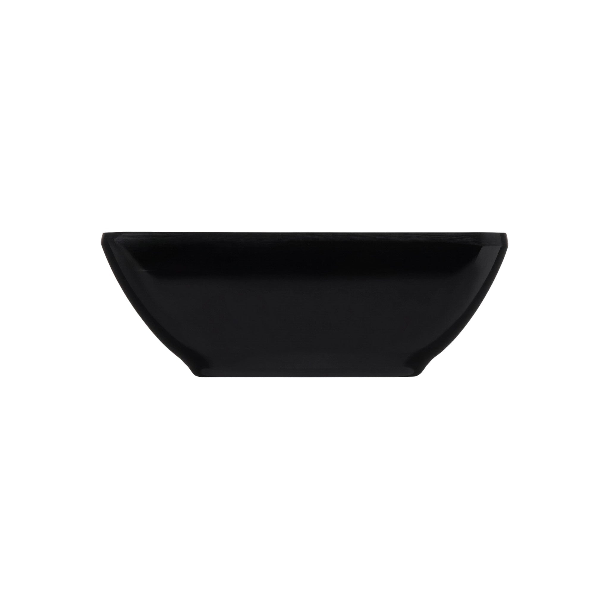 MINI TAZON CUADRADO 7.5CM NEGRO