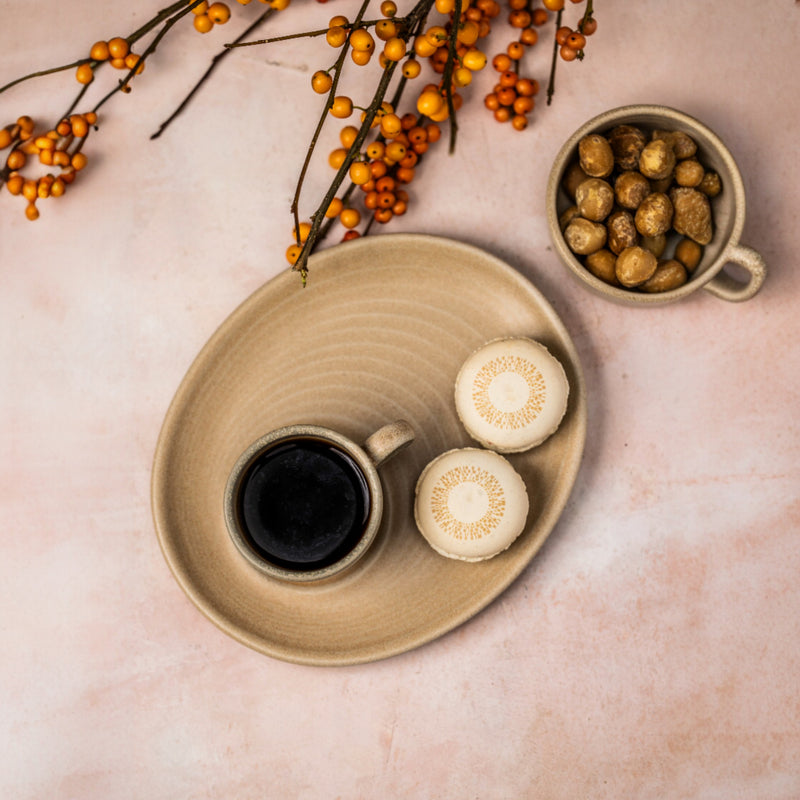 MIRAGE RIPPLE PLATO P/TAZA 20x17 CM