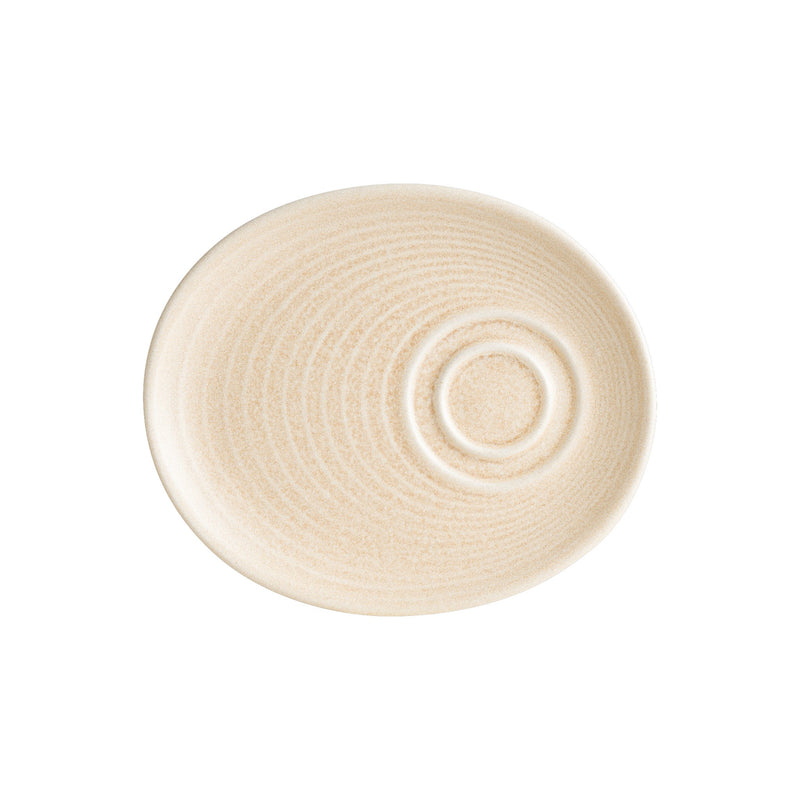 MIRAGE RIPPLE PLATO P/TAZA 20x17 CM