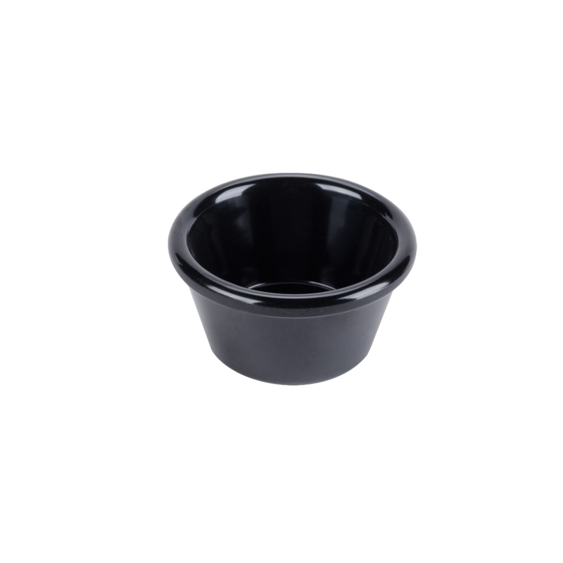 RAMEKIN LISO NEGRO 3.0 OZ