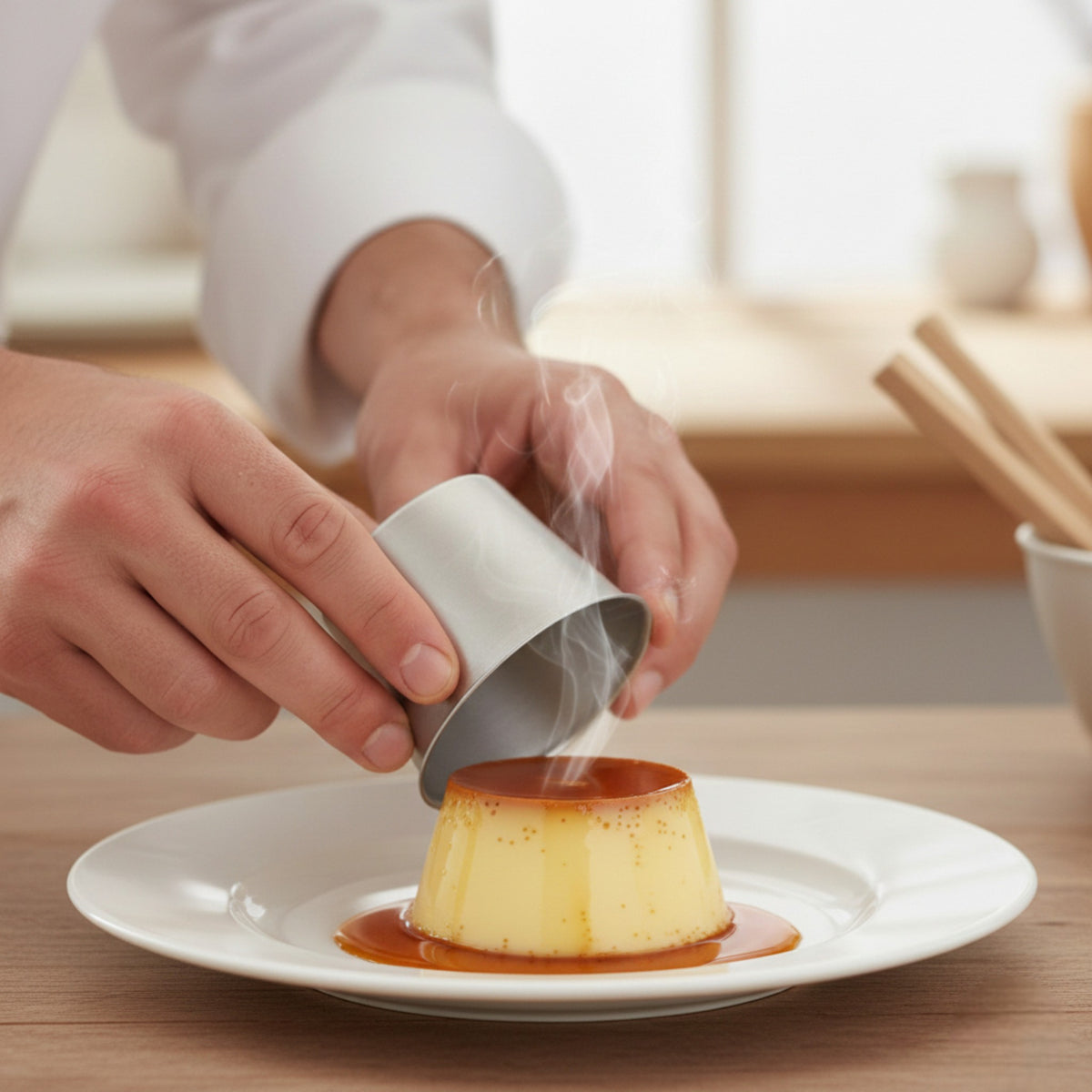 MOLDE PARA FLAN 8 CM AC INOX
