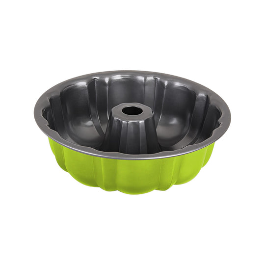 MOLDE P/HORNO ROSCA 25 CMS VERDE