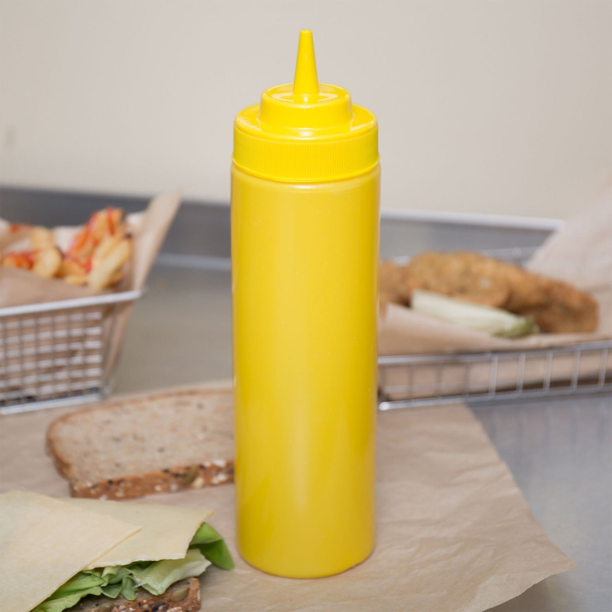 MOSTACERO P/ADEREZO 24 OZ AMARILLO