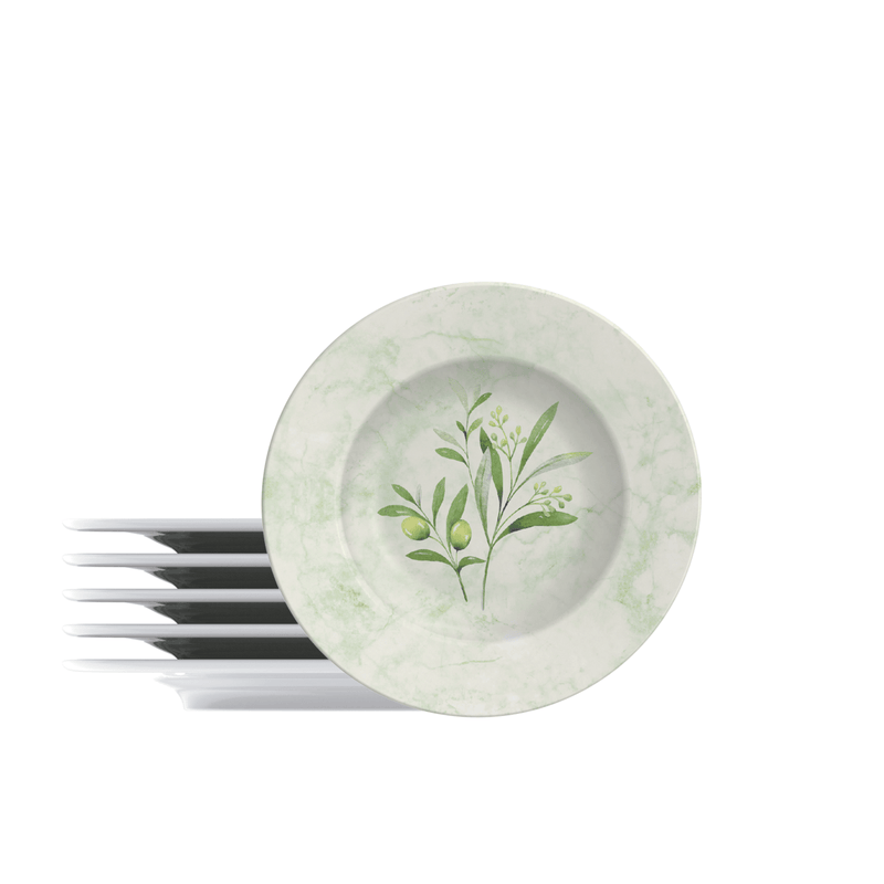 OLIVA PLATO POSTRE 21 CM (8,2")