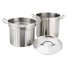 Cargar imagen en el visor de la galería, OLLA PARA PASTA 18/8  AC INOX
