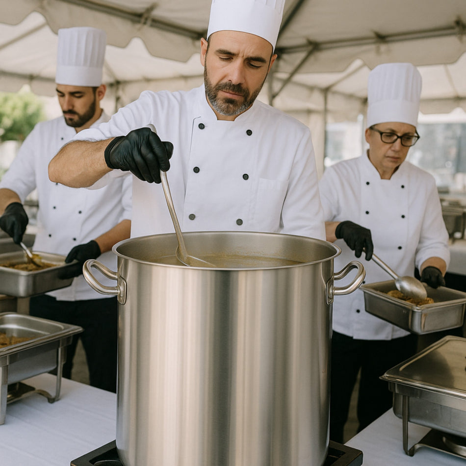 OLLA AC INOX 100 LT C/TAPA