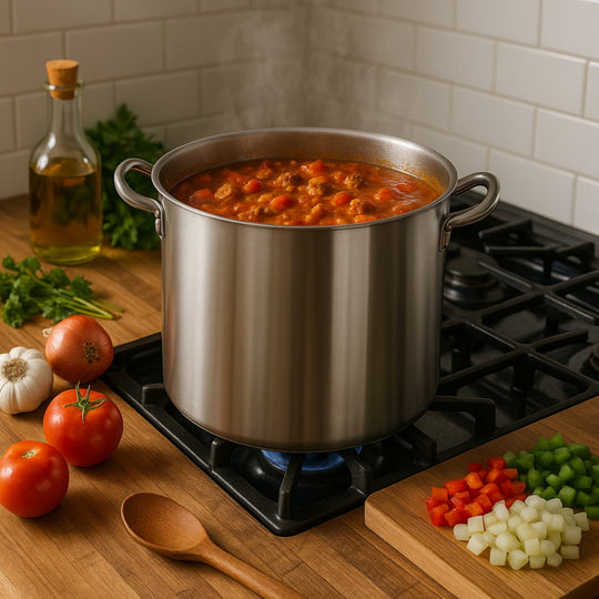 OLLA AC INOX 17 LT C/TAPA