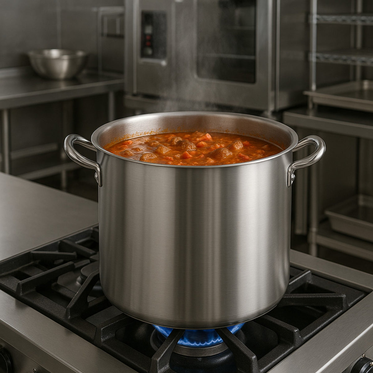 OLLA AC INOX 17 LT C/TAPA