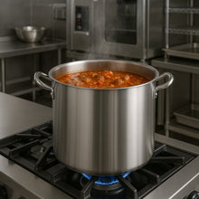 Cargar imagen en el visor de la galería, OLLA AC INOX 17 LT C/TAPA
